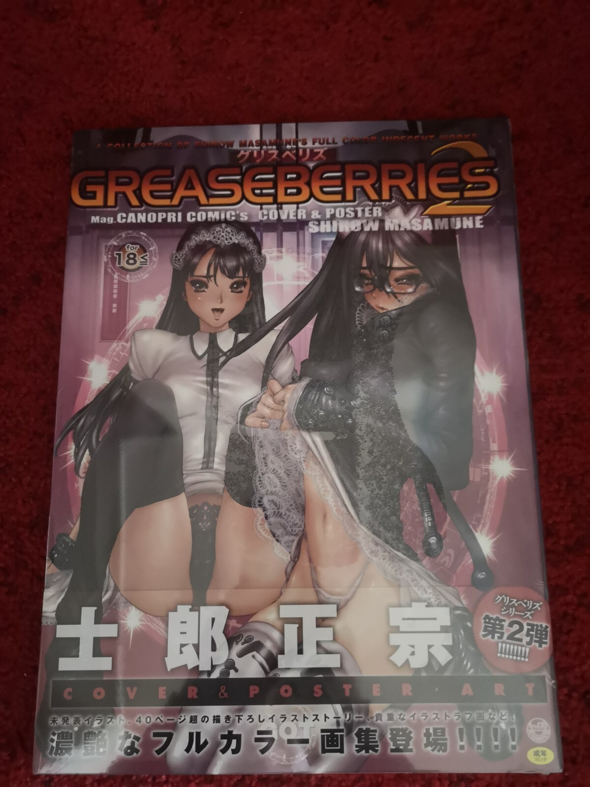 GREASEBERRIES Vol. 2 Japanese Art Book SHIROW MASAMUNE CANOPRI Illustrations JP