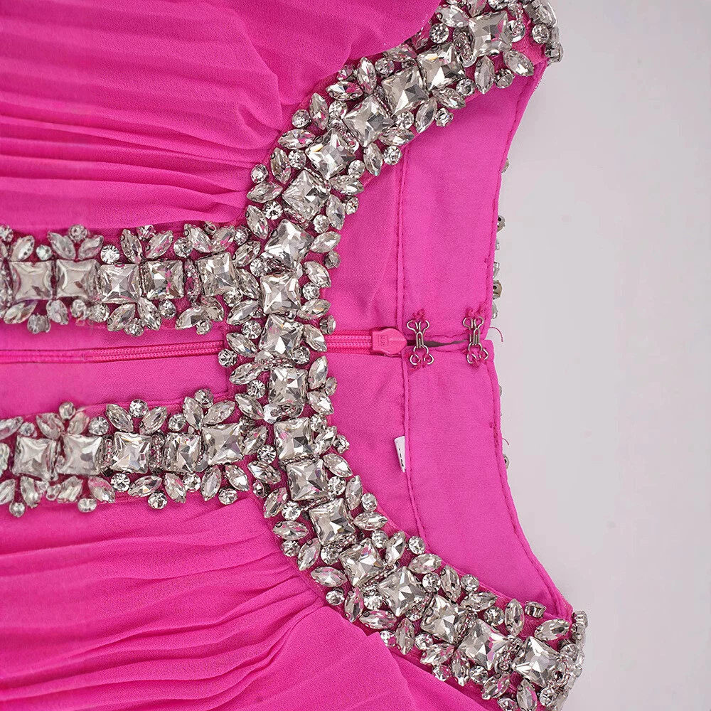 OFF WHITE Gonna lunga patchwork manica pelliccia struzzo estiva nuova casual vestibilità ampia abito