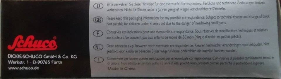 SCHUCO 220564 Camion motrice 2 assi Mercedes Benz Actros - scala H0 - Immagine 4 di 4