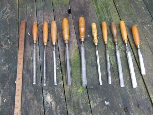 carving chisels/gouges/vintage chisels/vintage tools - Picture 2 of 4