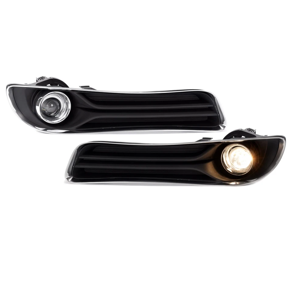 LED Bumper Driving Fog Lights Lamp W/Bezel Switch Wires For Chrysler 300 2011-14 Foto 3 de 4