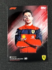Charles Leclerc 2022 Topps F1 Lights Out base card