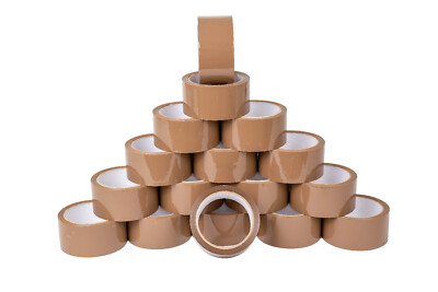 12x Rollen Klebeband Echte 66m Braun Packband Paketband Paketklebeband 12x Rollen Klebeband Echte 66m Braun Packband Paketband Paketklebeband