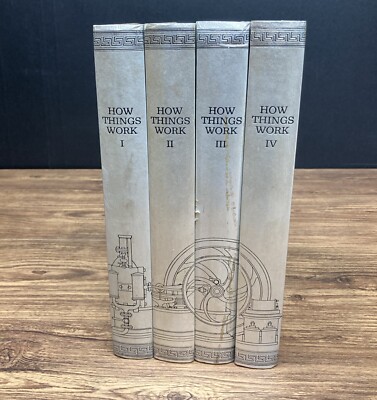 How Things Work Vols 1-4 Roger Jean Ségalat Complete Set of 4 Hardcover