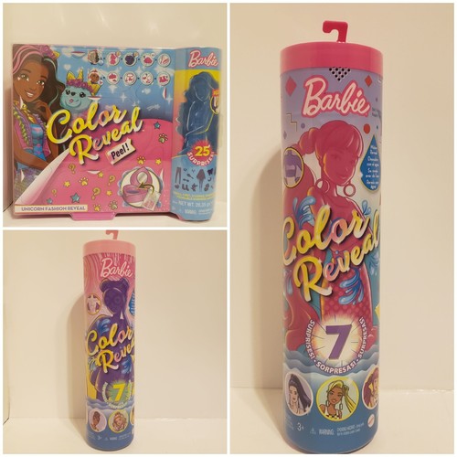 BARBIE Color Reveal. Unicorn 25 surprises/Color Reveal 7 surprises "You ...