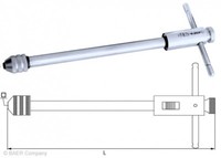 Werkzeughalter Baer Mit Knarre M5 - M12 300 Mm Lang FüR Gewindebohrer Windeisen