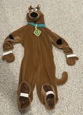 Scooby-Doo Costume Rubies Zipper Child's Toddler Size Plush Head Full Outfit