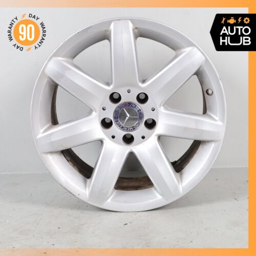 Mercedes R230 SL500 SL600 8.5 X R17 17" Wheel Rim Silver 2304010902 OEM