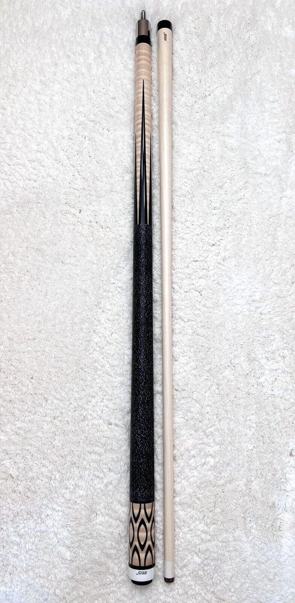 IN STOCK, Joss 20-62 Pool Cue, 6 Solid Black Points, FREE HARD
