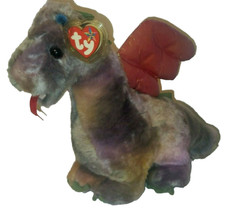 Ty Beanie Buddy Large Plush SCORCH the Dragon 9.5" NEW MWMTs Stuffed Animal Toy