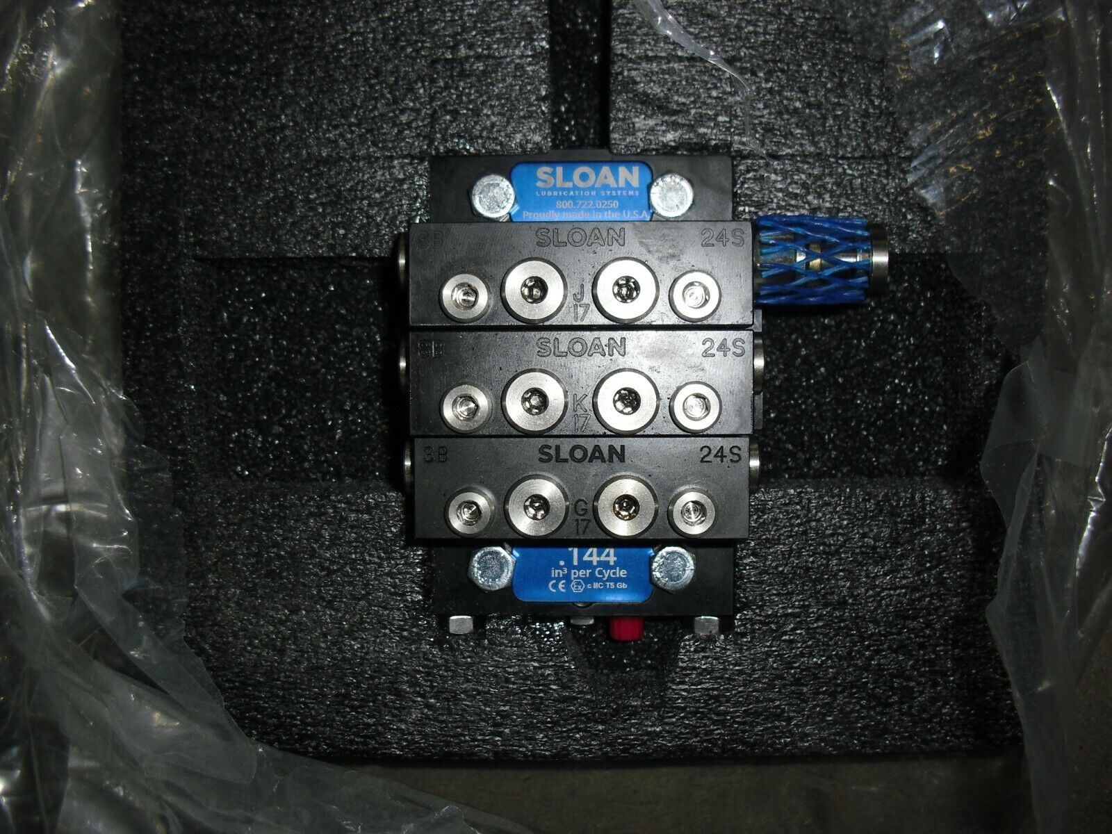 Sloan In stock Lubrication Complete Free Shipping Systems SB-D-CI C-13 Divider .144 Block Valve