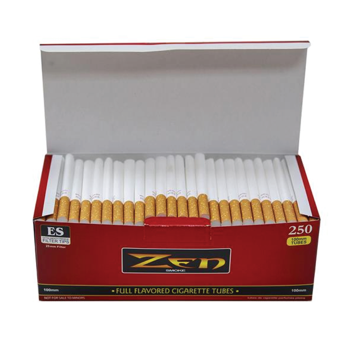 tobacco tubes 10x Boxes ZEN Cigarette Tubes Regular 100MM ( 2,500 Tubes ) Cigarette Tube  RYO