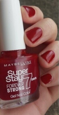 Maybelline Superstay 7 Days gel color 501 cherry sin, Kirschrot, 10ml  NEU.