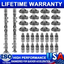 Exhaust Camshaft &Rocker Arm Valve Lifter For Buick ChevroLet Malibu GMC 2.0/2.4