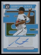 2021 Panini Optic Baseball #SS-SS Sixto Sanchez Signatures Series RC Marlins