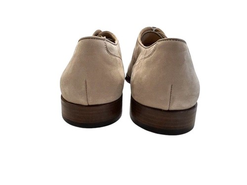 Faconnable Men's Suede Leather Lace Up Oxford Dress Shoes in Tan/Brown - Sz 10 - Picture 6 of 10