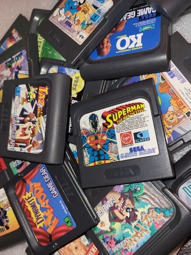 Sega Game Gear Huge Games Selection
