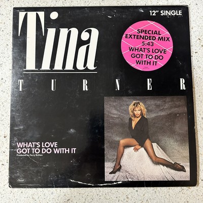 Tina Turner- Whats Love Got To Do With It (Vinyl 12'' Single) Record Album