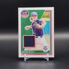 2022 Panini USA Baseball Stars & Stripes Bryson Moore #USAM-BO USA