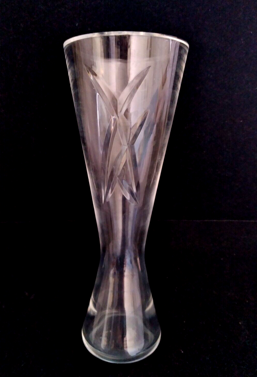 Waterford John Rocha Crystal Vase Signature Cut 9"H Signed eBay