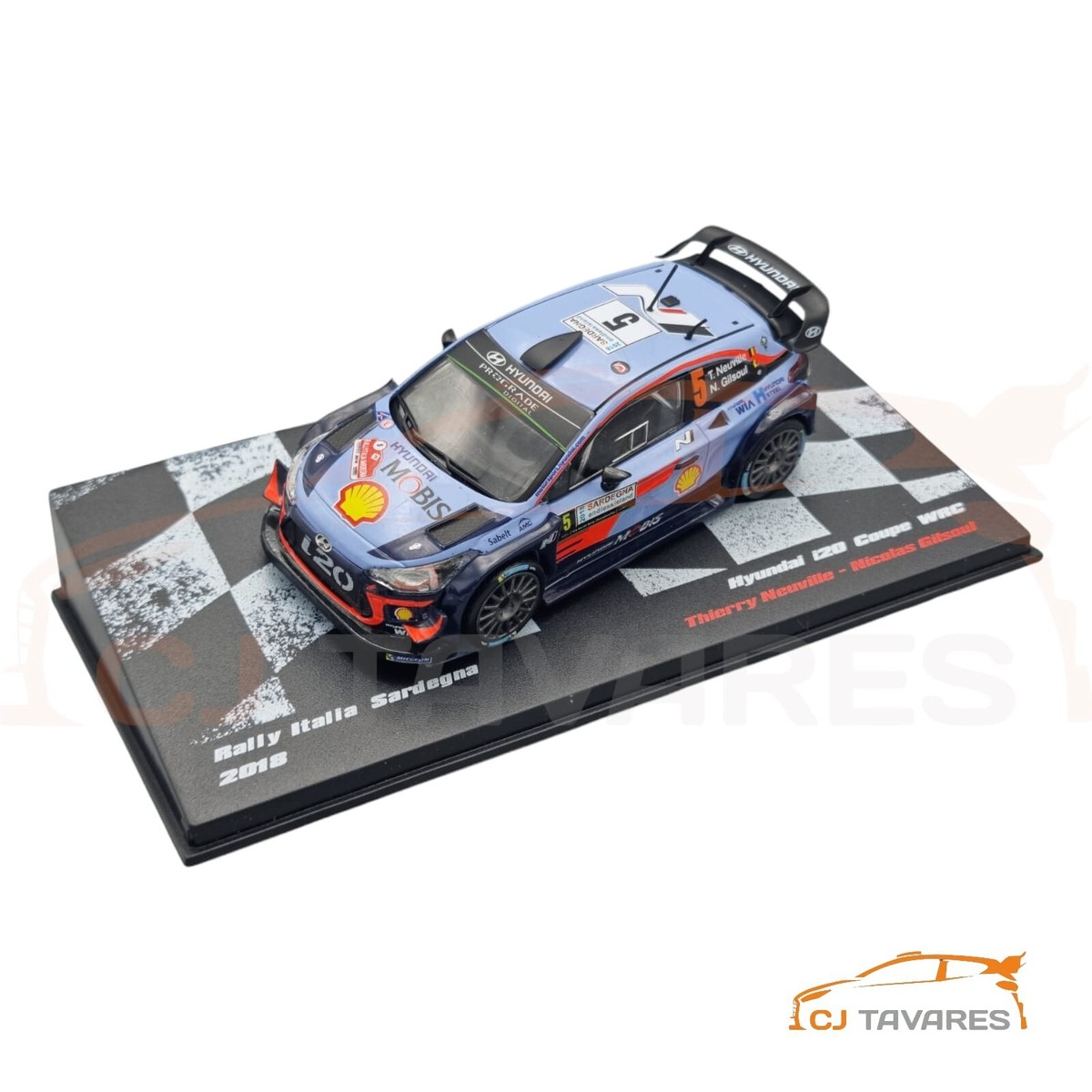 ALTAYA HYUNDAI i20 COUPE WRC #5T NEUVILLE - N GILSOUL RALLY