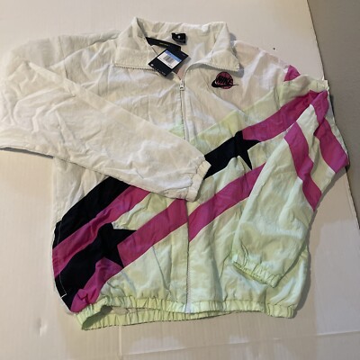 nike throwback men's tracksuit basketball jacket