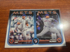 2024 Topps Update Series - Rookie Combo #US82 Tyler Jay, Dedniel Nunez (RC)