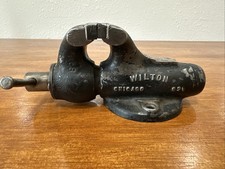 WILTON Baby Bullet VISE 920 Machinist Swivel Bench 2" Jaws Vintage Chicago USA
