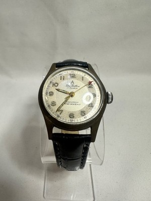 Vintage The Hatton 17 Jewels Mens Mechanical Wristwatch Shockproof Swiss