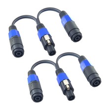 speakon Splitter Cable 1 Female 2 Male Speaker Break Out Cable  Speak-on Cabl...