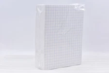 Pacon Recyclable Cross Section Drawing Paper 1/2 Ruling 9X12inch, White P2863