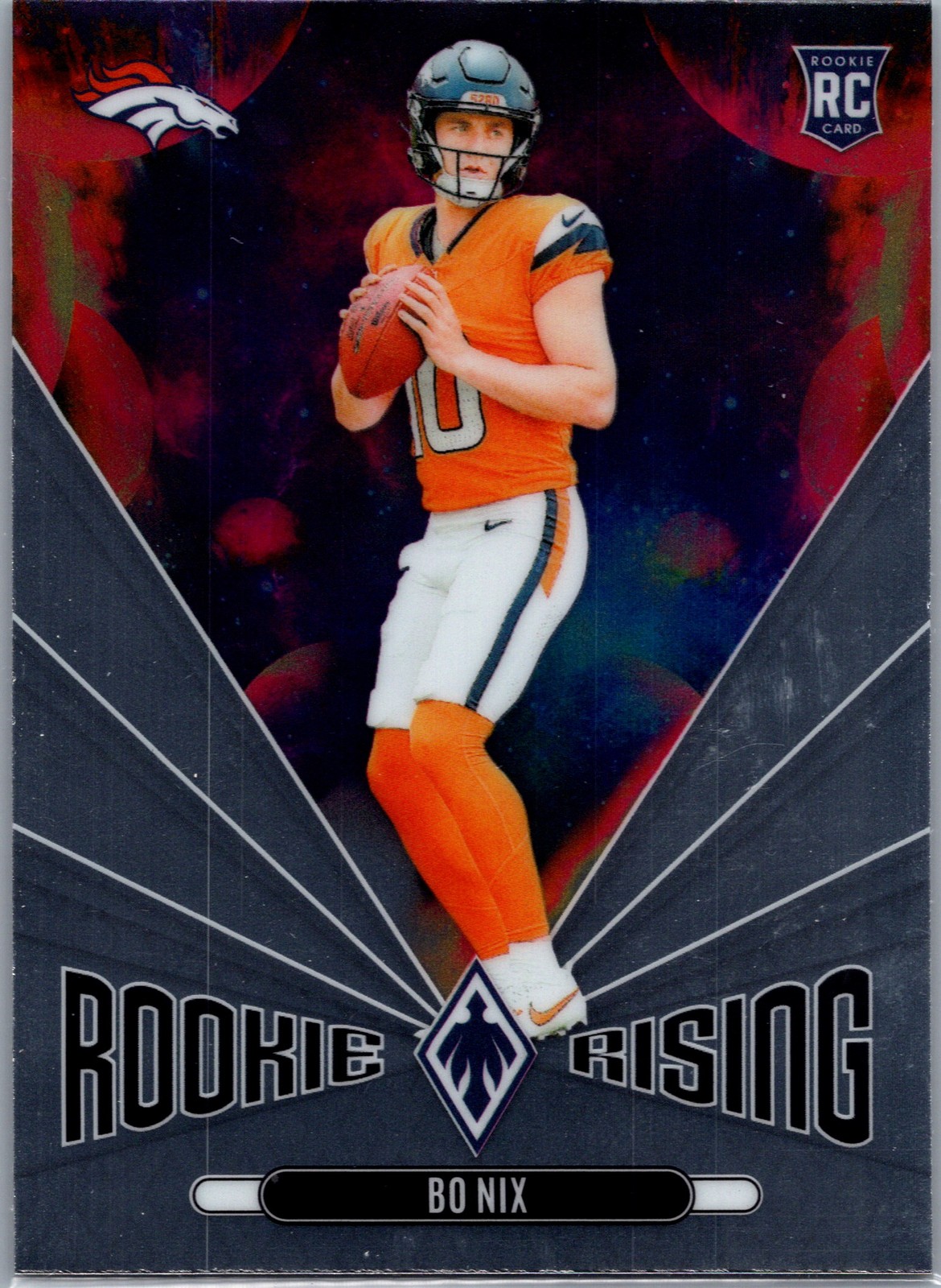 2024 Panini Phoenix #RR-BNX Bo Nix Rookie Rising Stars