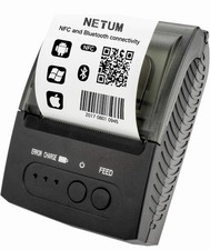 NETUM Bluetooth Receipt Printer, Portable 58mm Mini Thermal Pos Printer