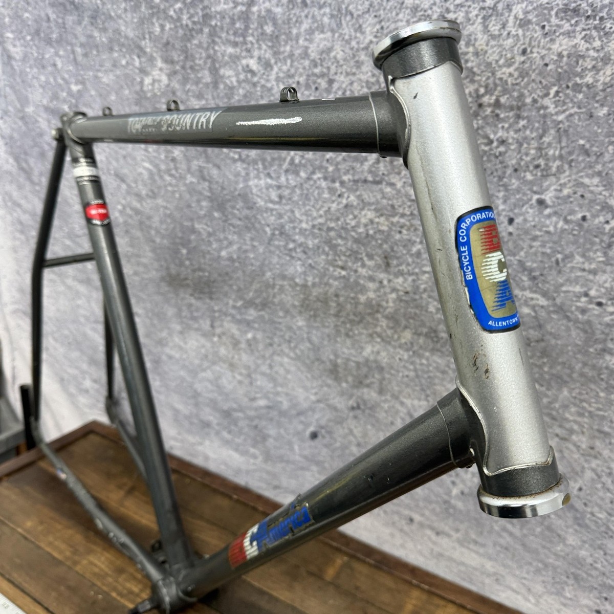 Vintage BCA Mountain Bike Frame 26in Wheel 23in Klunker BMX