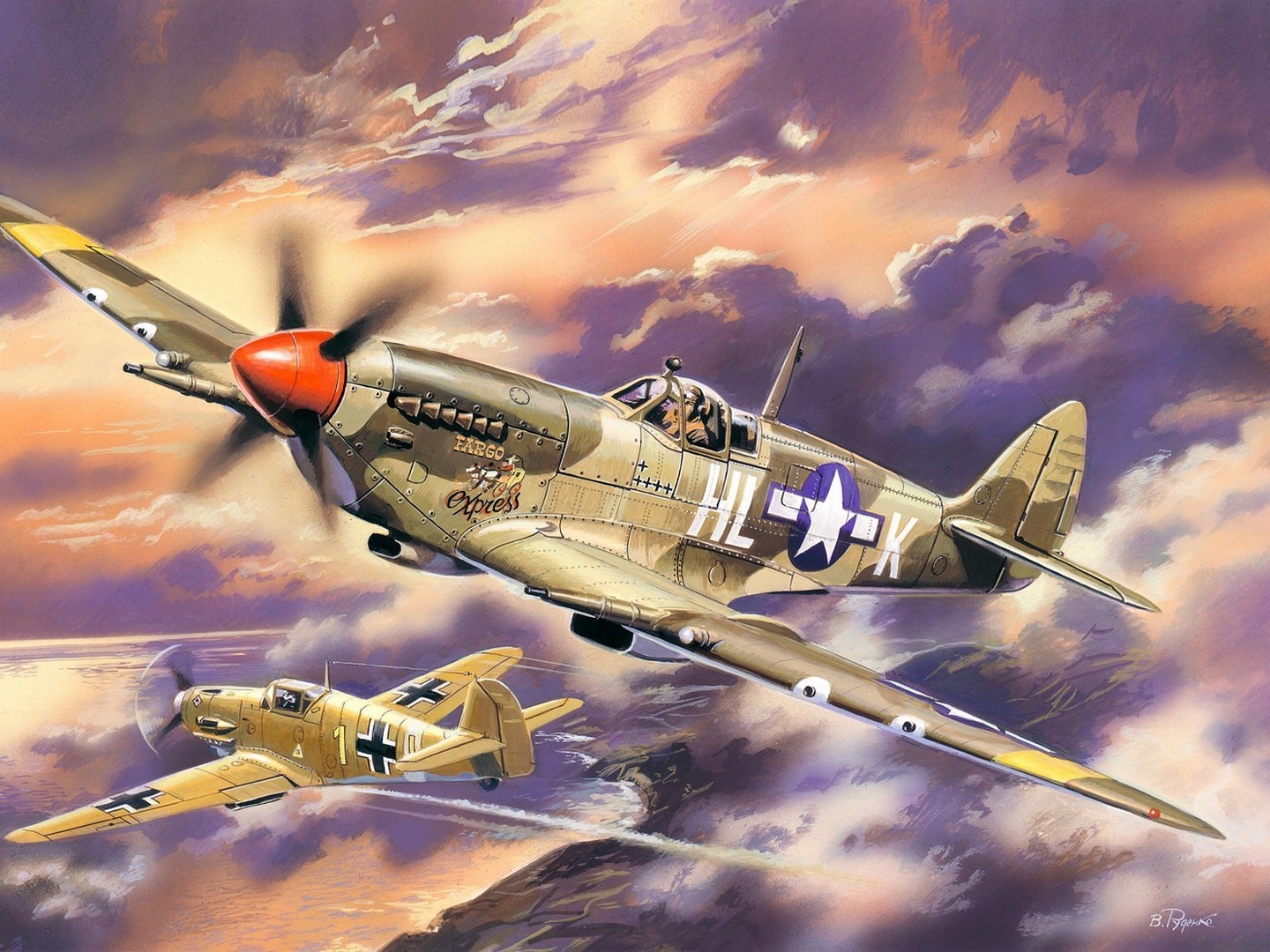 ICM 1:48 Spitfire Mk.VIII WWII USAAF Fighter Plane Plastic Model Kit
