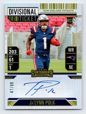 2024 Panini Contenders #118 Ja'Lynn Polk Rookie