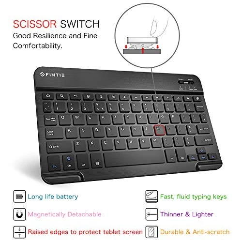 Funda Teclado para Samsung Galaxy Tab S6 Lite 10.4 Pulgadas 2024/2022/2020, Foto 3 de 4