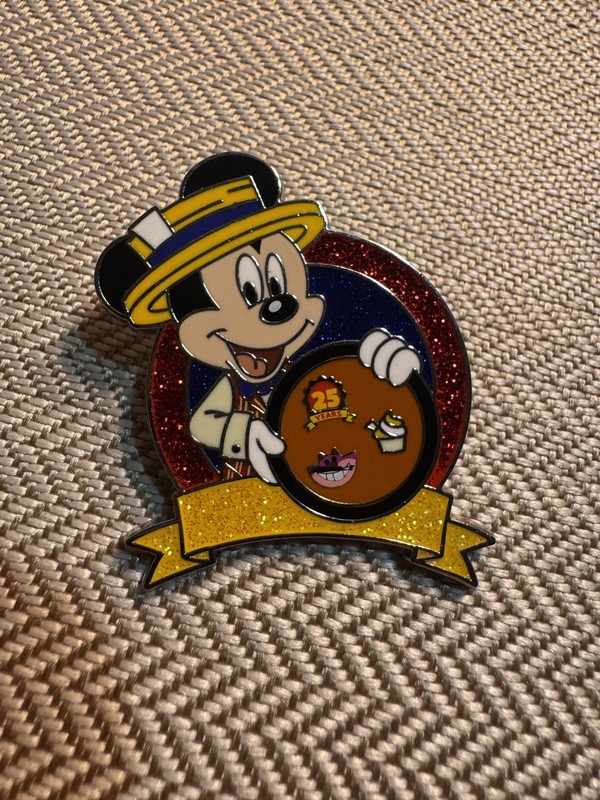 Disney Parks 2025 Celebrating 25 Years of Pin Trading Mickey Mouse Pin