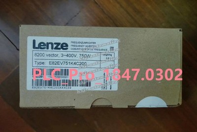 E82EV751-4C200 1PCS New Lenze E82EV751-4C200 3Ph 0.75KW 3-400V 2.4AMP  Fast ship