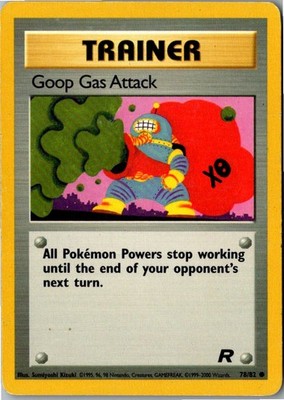 Pokemon Goop Gas Attack 78/82 Team Rocket Englisch