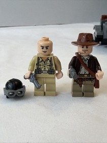Lego Indiana Jones Motorcycle Chase Set #7620 - 100% Complete W/ Box & Manual