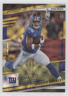 2022 Panini Prestige Xtra Points Premium Gold 17/99 Saquon Barkley #217 0s55