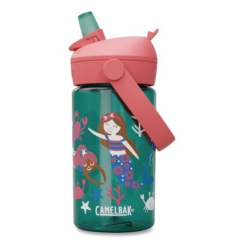CamelBak Thrive FlipStraw Plastic Bottle, 14 oz, Mermaid Fri
