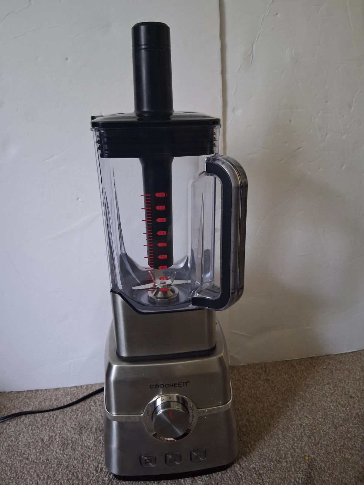 COOCHEER Professional High Speed Blender - 1800W Countertop Smoothie Maker
Opens in a new window or