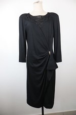 LUISA SPAGNOLI VESTITO ABITO MANICA LUNGA DONNA 50 WOMAN VINTAGE SPALLINE DRESS