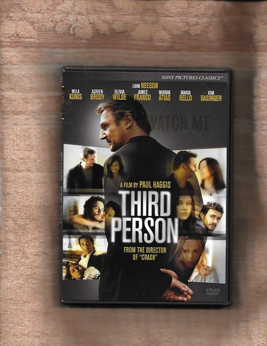 Third Person (DVD, 2014) Liam Neeson Mila Kunis Adrein Brody Kim Basinger