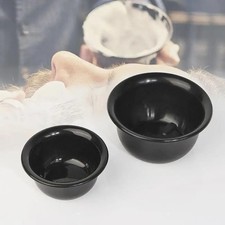Ciotola crema da barba schiuma profonda tazza da barba plastica antiscivolo barbiere tazza ciotola uomo