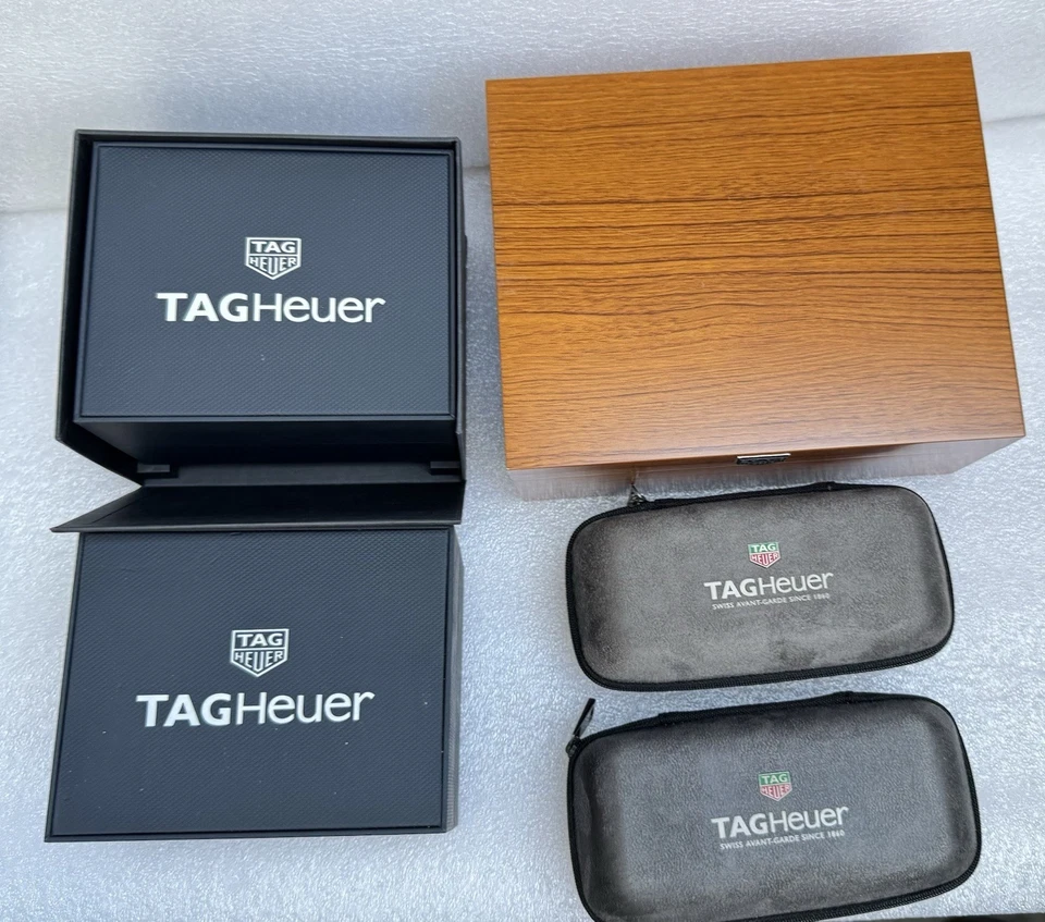 TAG Heuer Box. Authentic Tag Heuer Watch boxes. Original/Genuine Swiss Made - Image 2 of 4