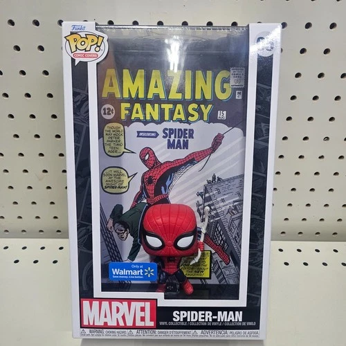 Funko POP! Marvel Comic Covers Spider-Man #05 Walmart Exclusive Amazing Fantasy