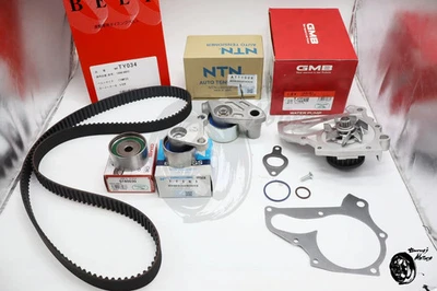Toyota Altezza SXE10 3S-GE Engine Timing Belt Water Pump Tensioner 5 Piece SET - Bild 1 von 4